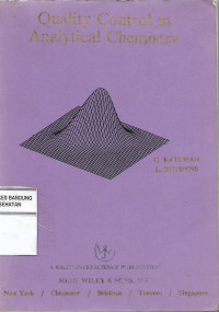 Image of Quality Control in Analytical Chemistry