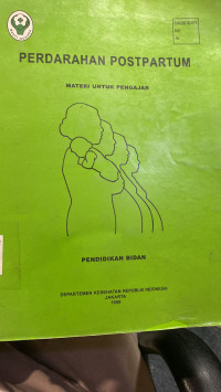 Image of Perdarahan Pospartum Materi Untuk Pengajar