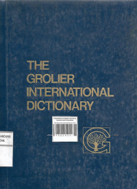 Image of The Grolier International Dictionary Vol.2
