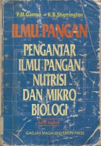 Image of Ilmu Pangan : Pengantar Ilmu Pangan Nutrisi dan Mikrobiologi