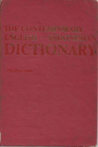 Image of The Contemporary English - Indonesian Dictionary