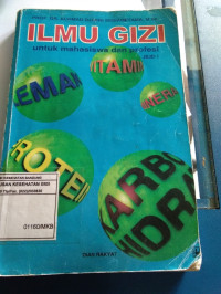 Image of Ilmu Gizi untuk mahasiswa dan Profesi