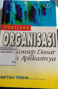 Image of Perilaku organisasi konsep dasar dan aplikasinya