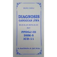 Image of Diagnosis Gangguan Jiwa : Rujukan ringkas dari PPDGJ III