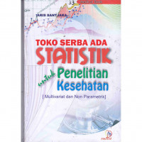 Image of Statistik untuk penelitian kesehatan : Multivariat Non Parametrik